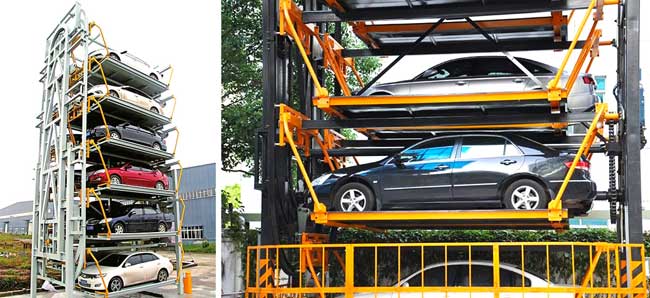 垂直循環(huán)式PCX型立體車(chē)庫(kù)