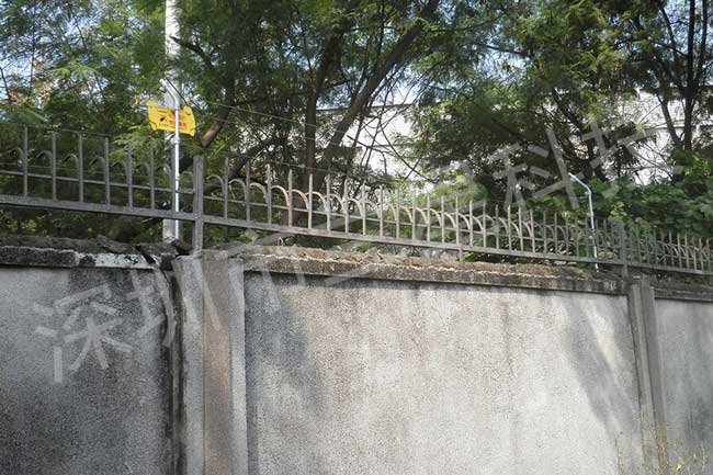 深圳寶安水務集團電子圍欄案例 - 中出網-智能出入口門戶