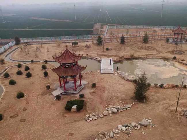 夏津縣頤養(yǎng)院涼亭案例 - 中出網(wǎng)-智能出入口門戶